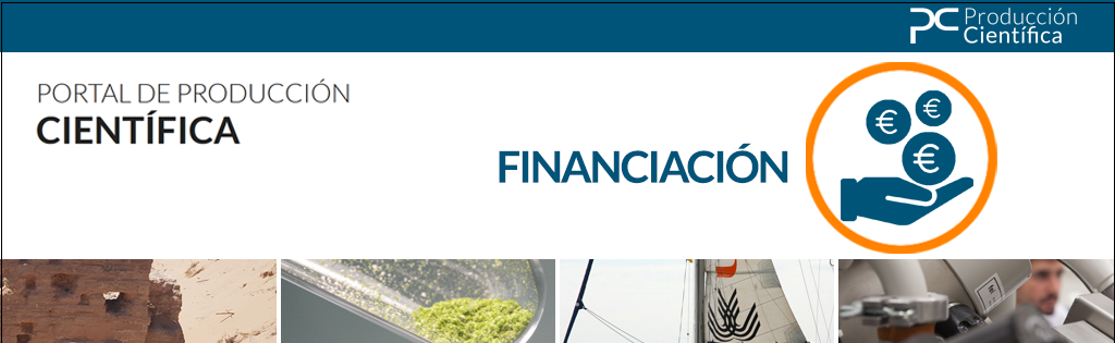 Financiación en el Portal de Producción Científica